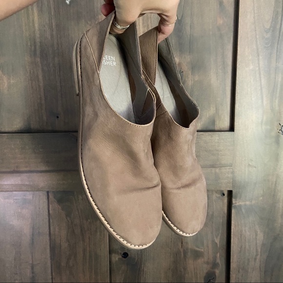 Eileen Fisher Shoes - Eileen Fisher suede slip ons
